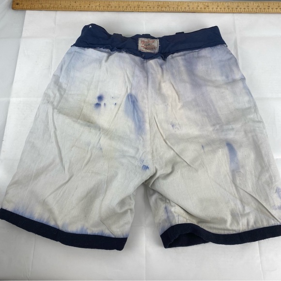 Vintage Boy Scouts Canada Official Design Wool Shorts Navy Uniform - Picture 8 of 8